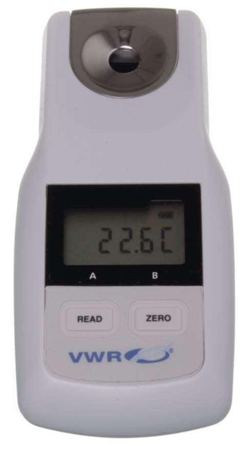 vwr refractometer table